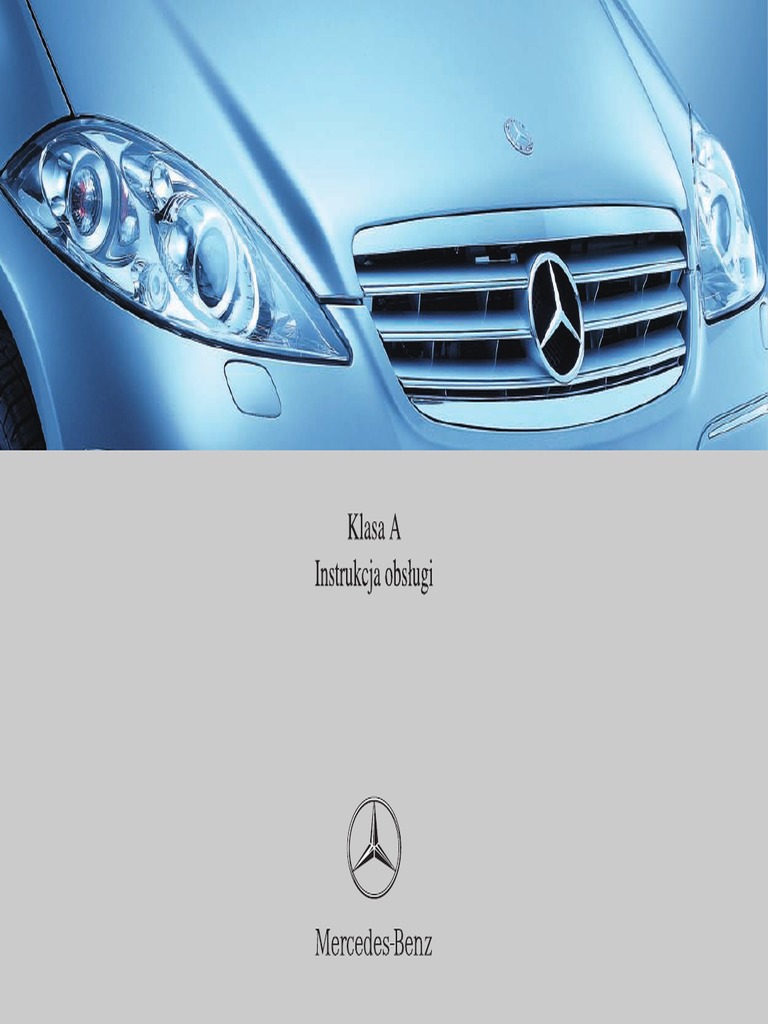 Instrukcja Obsługi Mercedes B 180 Cdi