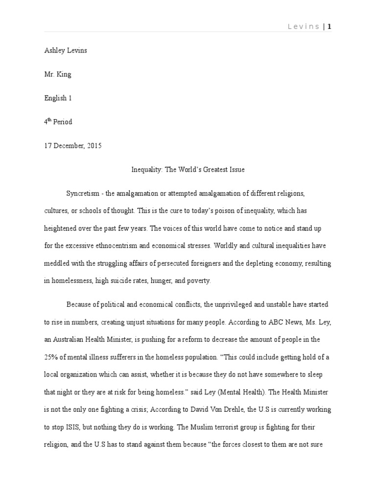 Income inequality essay introduction image