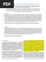 Investigacion en enfermeria