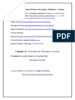 Capítulo 11 - Teoremas de Thevenin y Norton - Solucionario de Circuitos Eléctricos Schaum