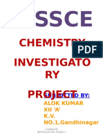 Chemistry Investigatory Project