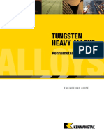 Tungsten Heavy Alloys - Kennametal