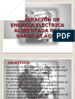 GENERACIÓN DE ENERGÍA ELECTRICA ALIMENTADA POR VAPOR DE AGUA