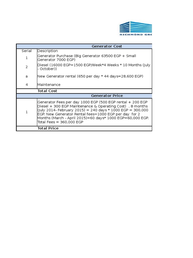 Generator | PDF
