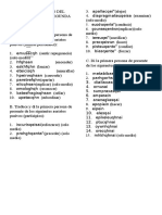 Ejercicios de Repaso Segundo Examen Segunda Evaluación Griego