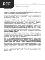 Plan de Convivencia Barrial