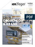 strassenfeger Ausgabe 22 2015 - Obdachlos & Krank