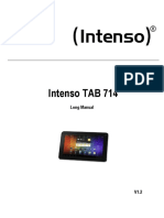 Intenso 7 Tablet PC Tab 714 - Handbuch