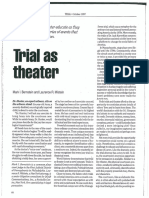 Trial Magazine: Trial As Theatre