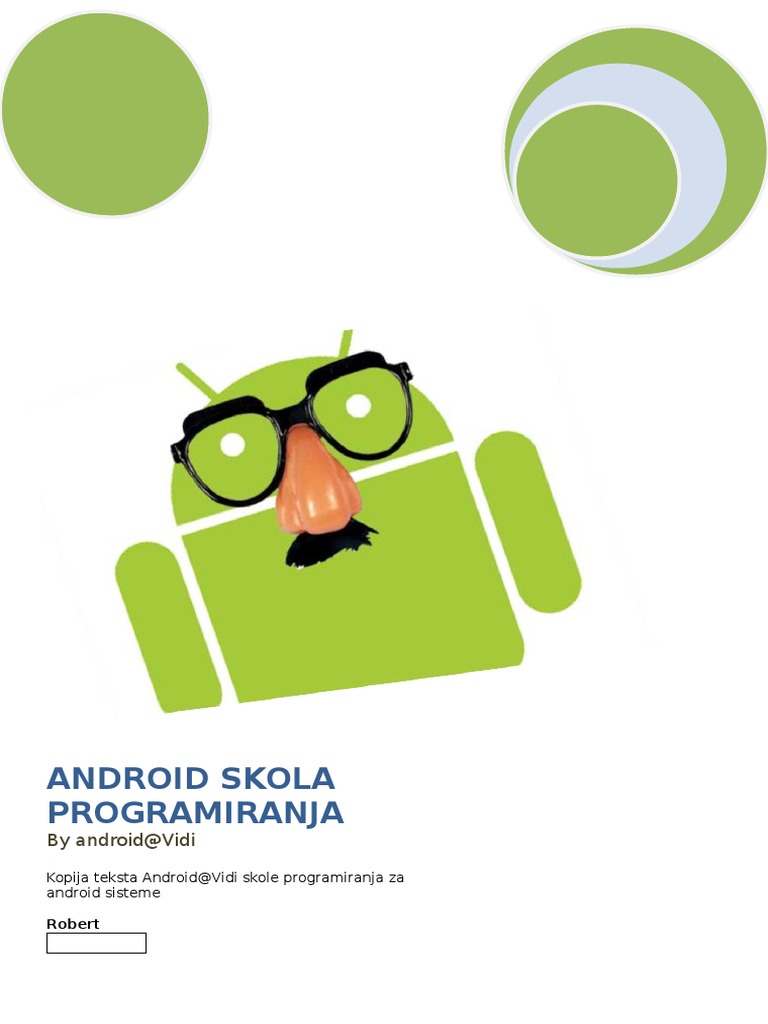 Android Skola Programiranja | PDF