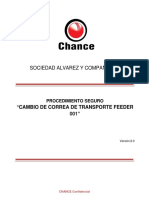 Procedimiento Cambio Cinta Feeder - 29.07.2014 PDF