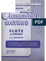 Rubank Elementary Method for Flute