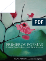 PRIMEROS POEMAS - Ernesto Valle