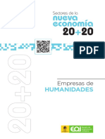 EOI_Sectores de La Nueva Economia_Empresas de Humanidades