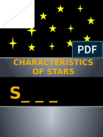 Characteristics of Stars (Report)
