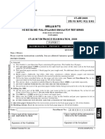 IIT 09 STS7 Paper1 - Qns PDF