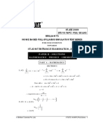 IIT Sts Vii/Mpc/P (Ii) /solns: Paper Ii Solutions Mathematics Physics Chemistry