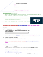 HKCEE 2002 Paper I Answers: Red Colour Indicates Wrong Concepts or Wrong Answers