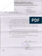 Letter in - April, 16th 2014 - DPE - Presentasi Dan Pembahasan Dokumen Rencana Reklamasi Periode II - NO 540 I 458 I Pertamb I 2014