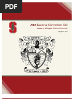 LFE Convention XXI Packet