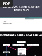 Download Standarisasi Bahan Baku Obat Bahan Alam by SyifaNurulAini SN294186697 doc pdf