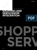 Shopping and Service Now Integration – 1E