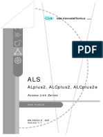 ALC Plus 2e User Mannual