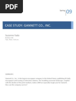 Download Case Study - Gannett by Suzanne Yada SN29420337 doc pdf