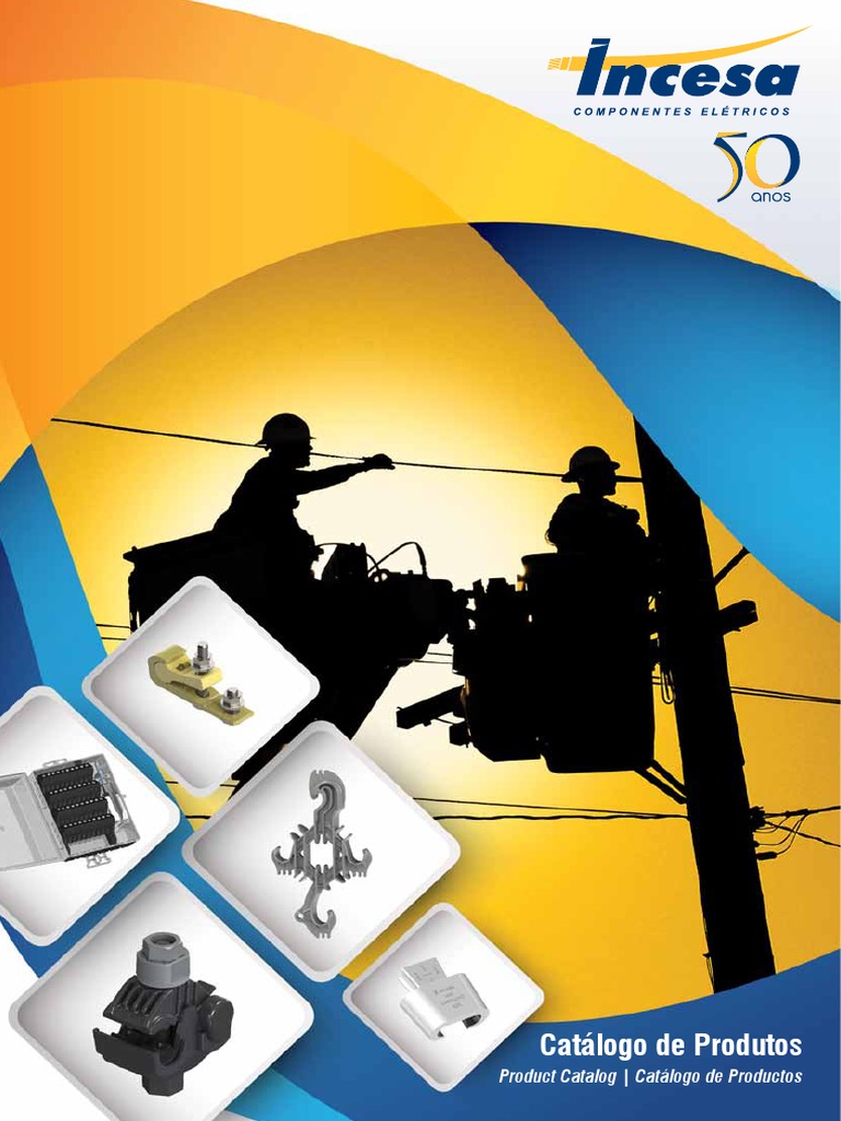 Folder 2015 Incesa - BX | PDF | Conector elétrico | Cabo