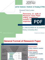 Panorama On Skills of Research Tools: Writing, Submission, Revised, Cover Letter and Response Letter Paper