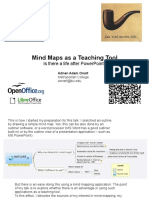 Mind Maps as a Teaching Tool Over PowerPoint