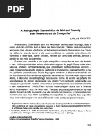 Carlos Fausto. A Antropologia Xamanistica de Taussig e As Desventuras Da Etnografia PDF