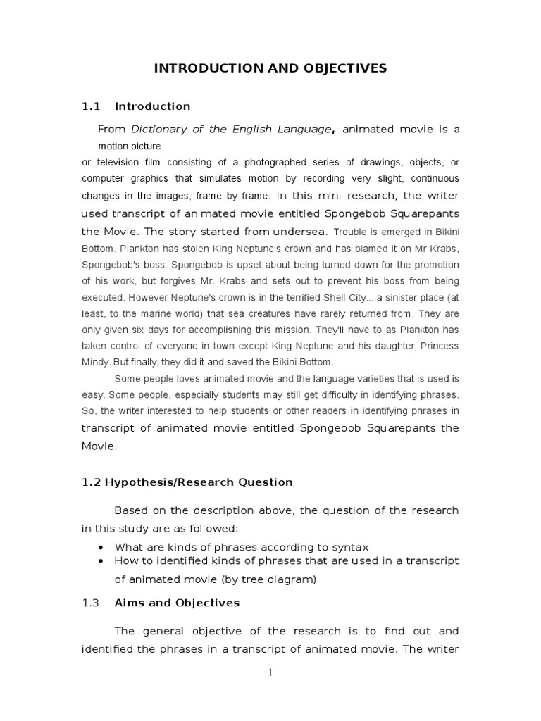 Syntax Final Project | PDF | Phrase | Noun