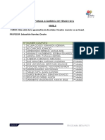 Cursos Nivel 2 TAV 2016