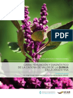 Caracterización y Diagnóstico de La Cadena de Valor de La Quinoa en Argentina