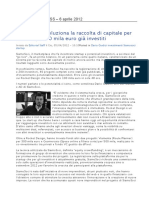 2012, Aprile - StartupBusiness