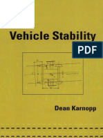 Vehicle Stability Dean Karnopp