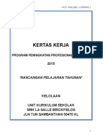 Pk19 SMKLSB - Lampiran 2 Format Kertas Kerja