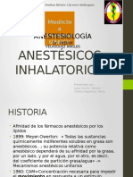 Anestesicos Inhalatorios - Uancv