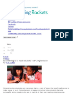 Seven Strategies To Teach Students Text Comprehension Reading Rockets