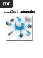 Cloud Computing: A Paper On