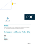 Instalación certificados FACe - JVM