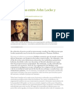 Diferencias Entre John Locke y Hobbes PDF