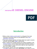 Marine Diesel Engine Introduction and Theory