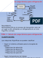 Cálculo carga térmica refrigeración