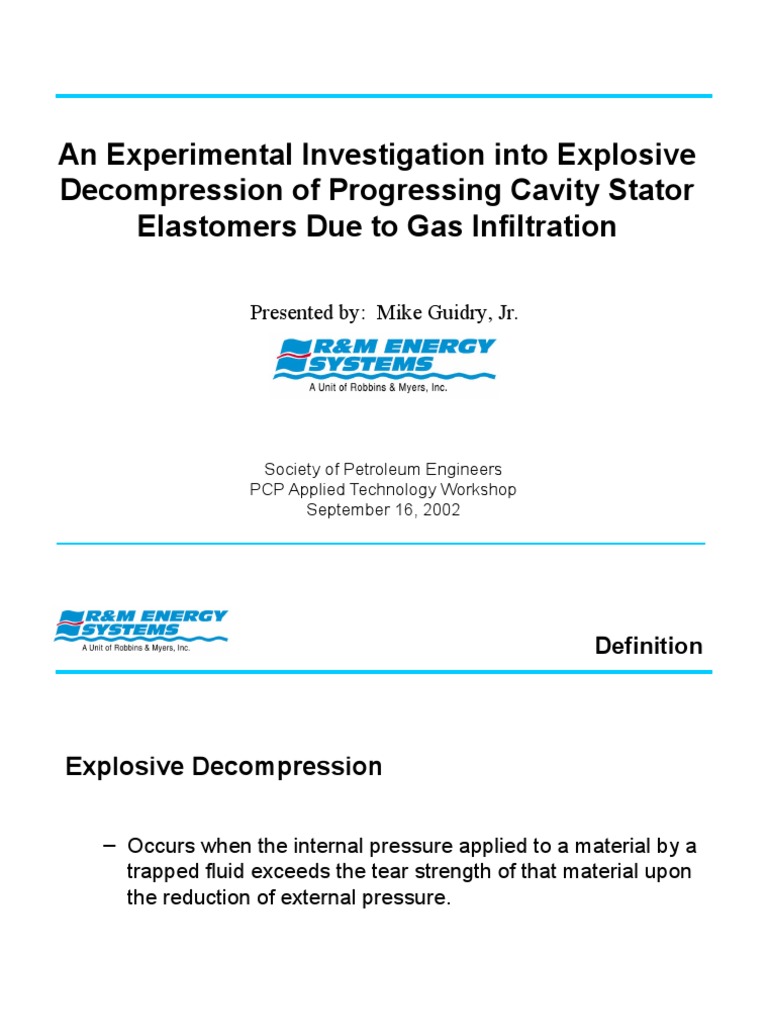 Presentación - An Experimental Investigation Into Explosive ...