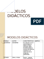 Modelos Didácticos