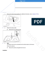 Instalation Antenna Ford ka