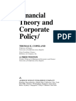 Financial Theory and Corporate Policy