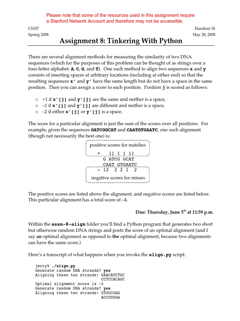 Python homework assignments image